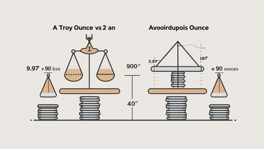 Troy Ounce vs. Avoirdupois Ounce