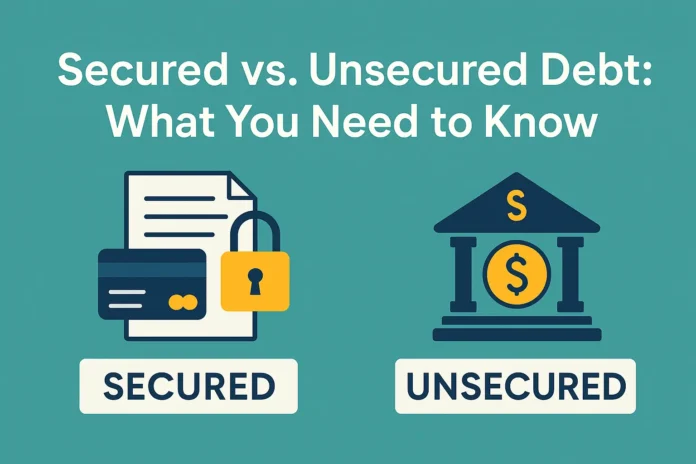 Secured vs. Unsecured Debt: What You Need to Know